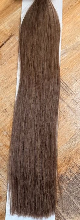 Weave - 100g - #4 - 50cm - Straight - 100% Remy Haar, Ophalen of Verzenden, Nieuw, Pruik of Haarverlenging