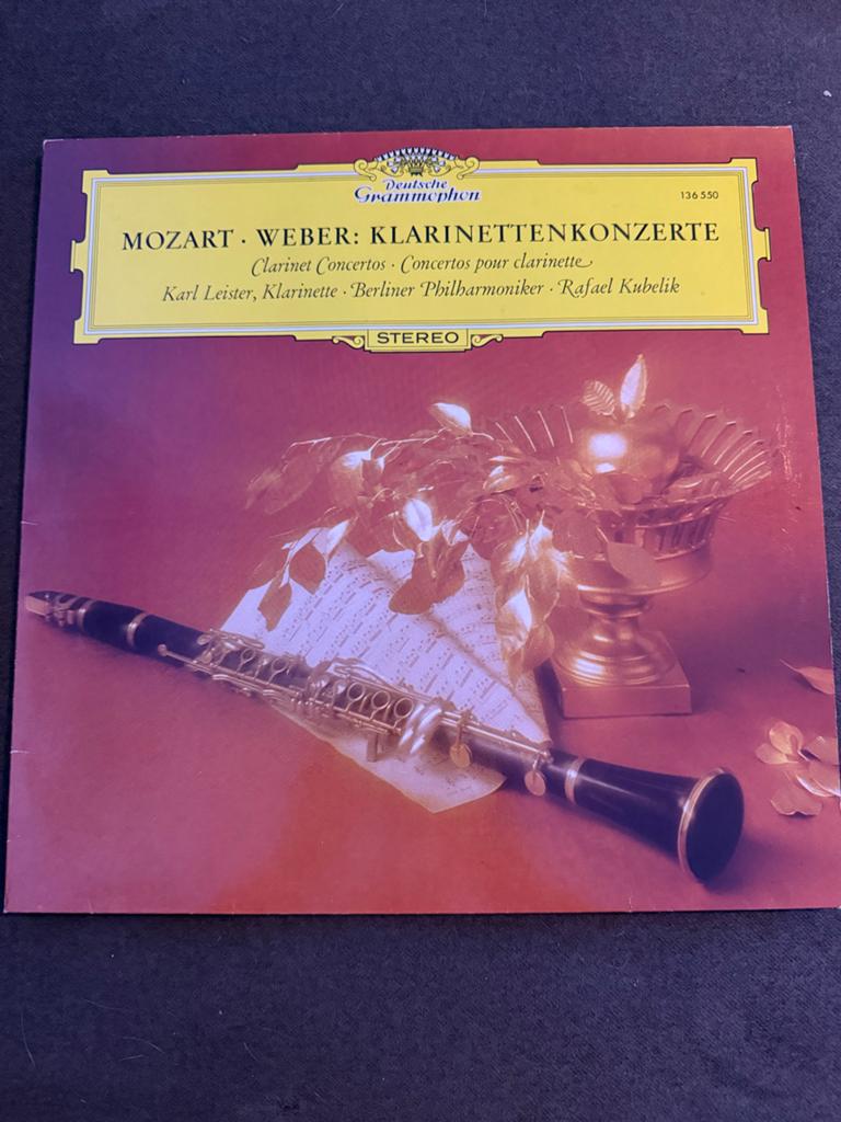 Mozart Weber: Klarinettenkonzerte - Karl Leister, Ophalen, Classicisme, Gebruikt, Orkest of Ballet