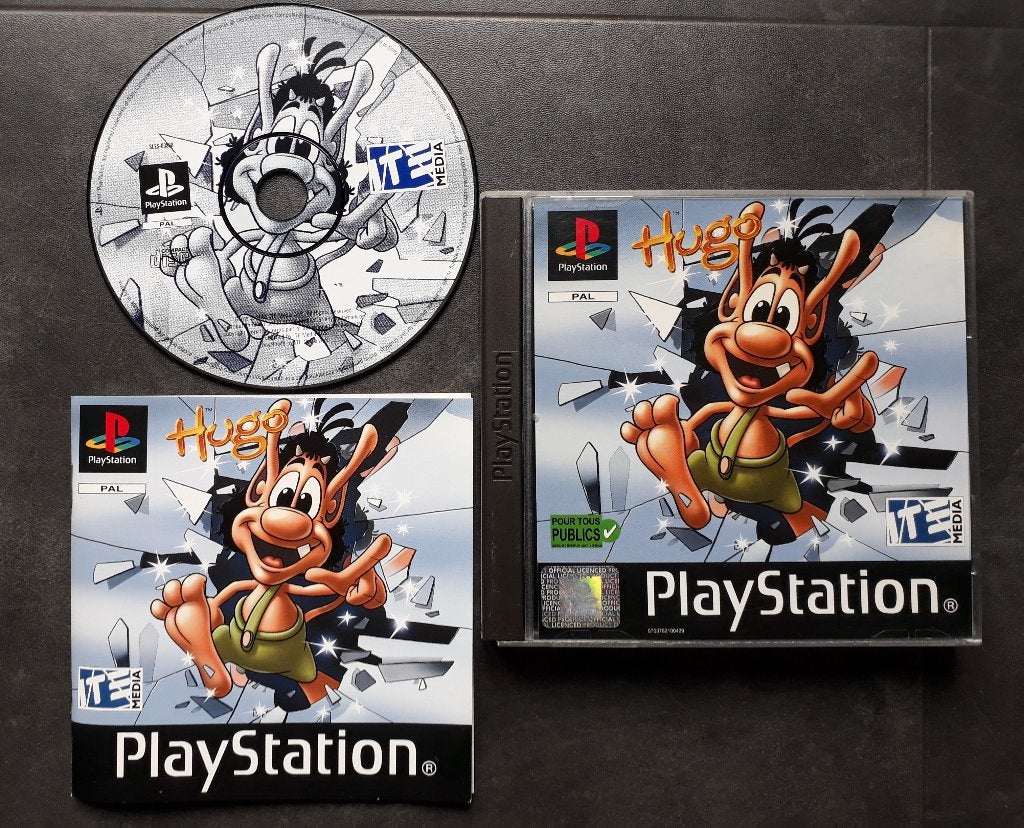 PS1 - Hugo - The Evil Mirror - PlayStation 1 Platform, Spelcomputers en Games, 1 speler, Ophalen of Verzenden, Zo goed als nieuw
