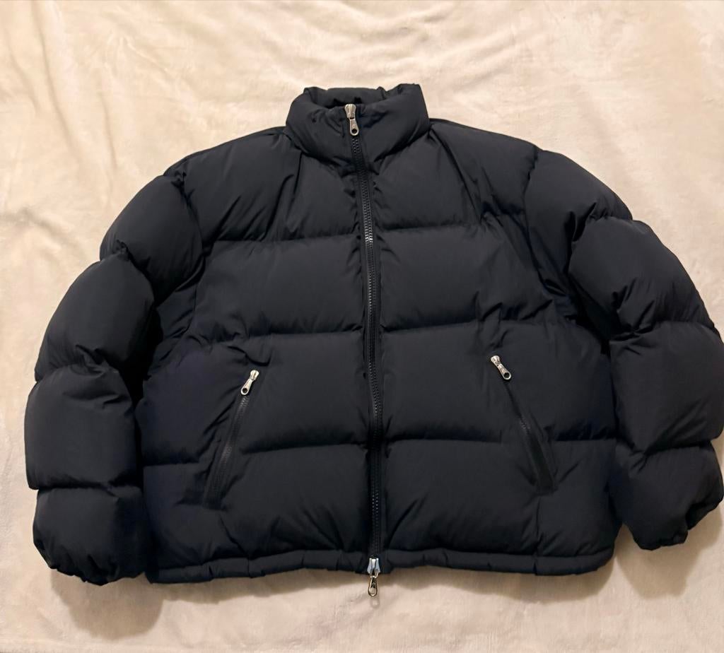 Cole Buxton Black Puffer Jas maat L, Ophalen of Verzenden, Zo goed als nieuw, Maat 52/54 (L), Zwart