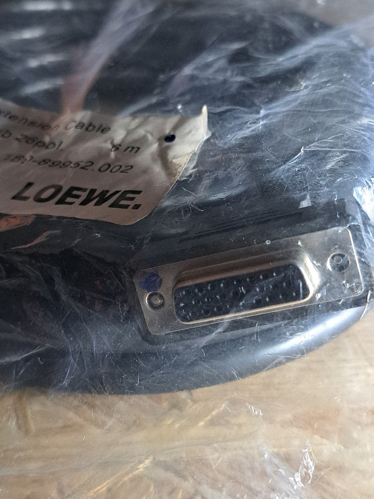 Loewe D-Sub 26-polige Verlengingskabel 6m, Ophalen of Verzenden, Nieuw, 5 tot 10 meter, Overige kabels