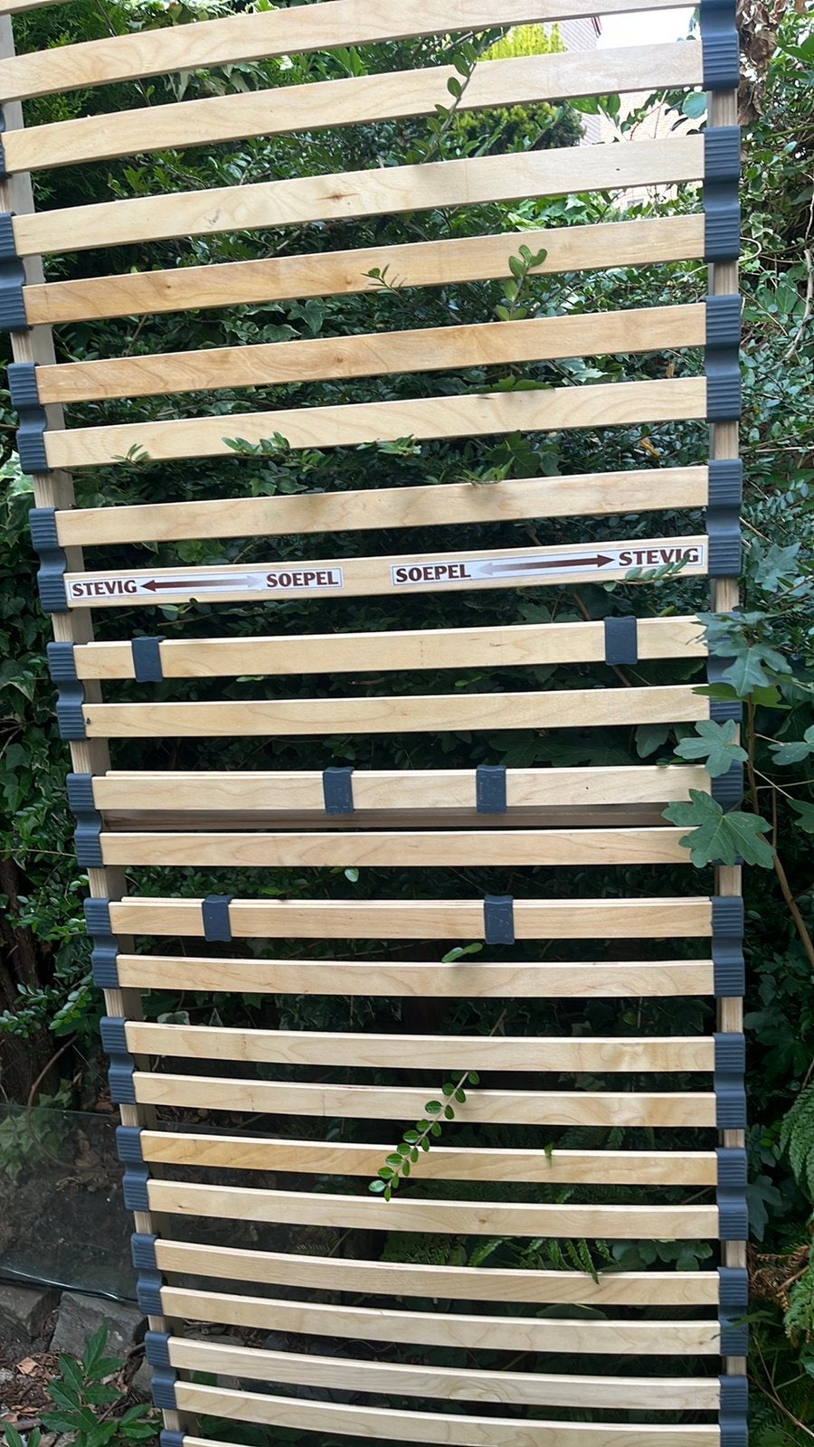 Lattenbodem  2stuks 70 bij 200 cm, Huis en Inrichting, Slaapkamer | Matrassen en Bedbodems, Ophalen, Zo goed als nieuw, Eenpersoons