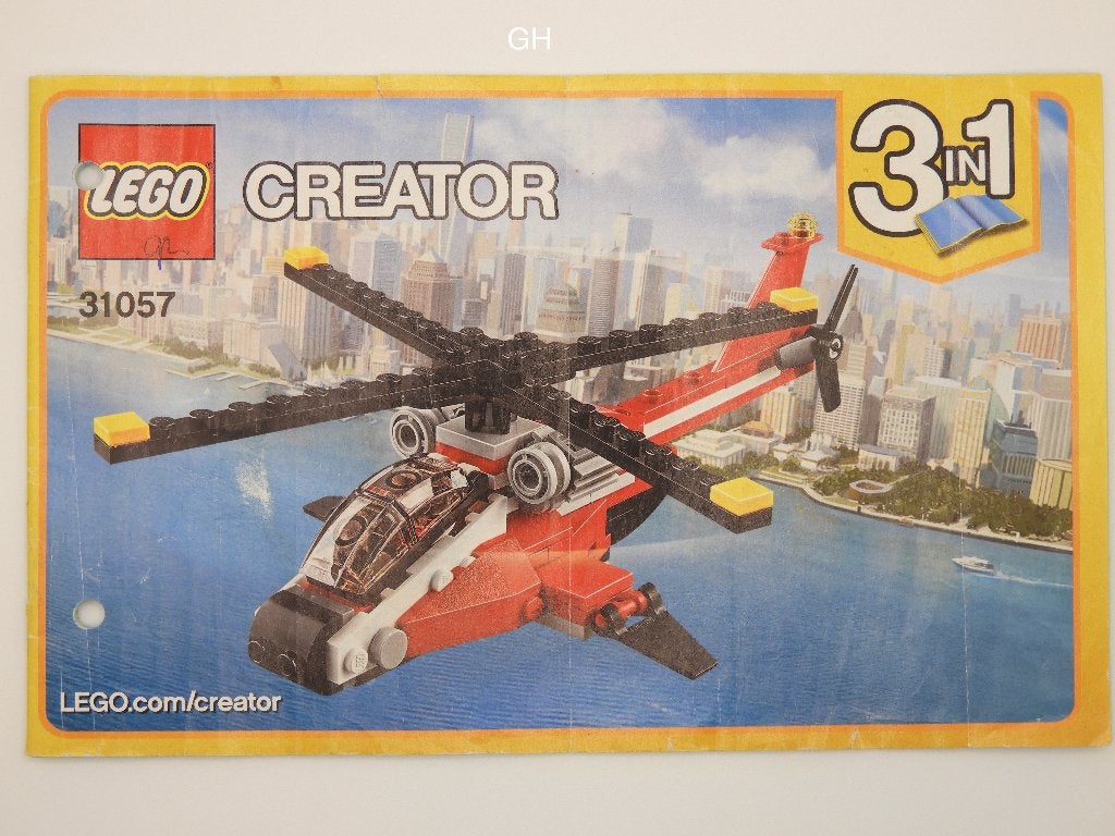 Lego 31057 Air Blazer, Gebruikt, Lego, Inclusief instructies, Ophalen of Verzenden