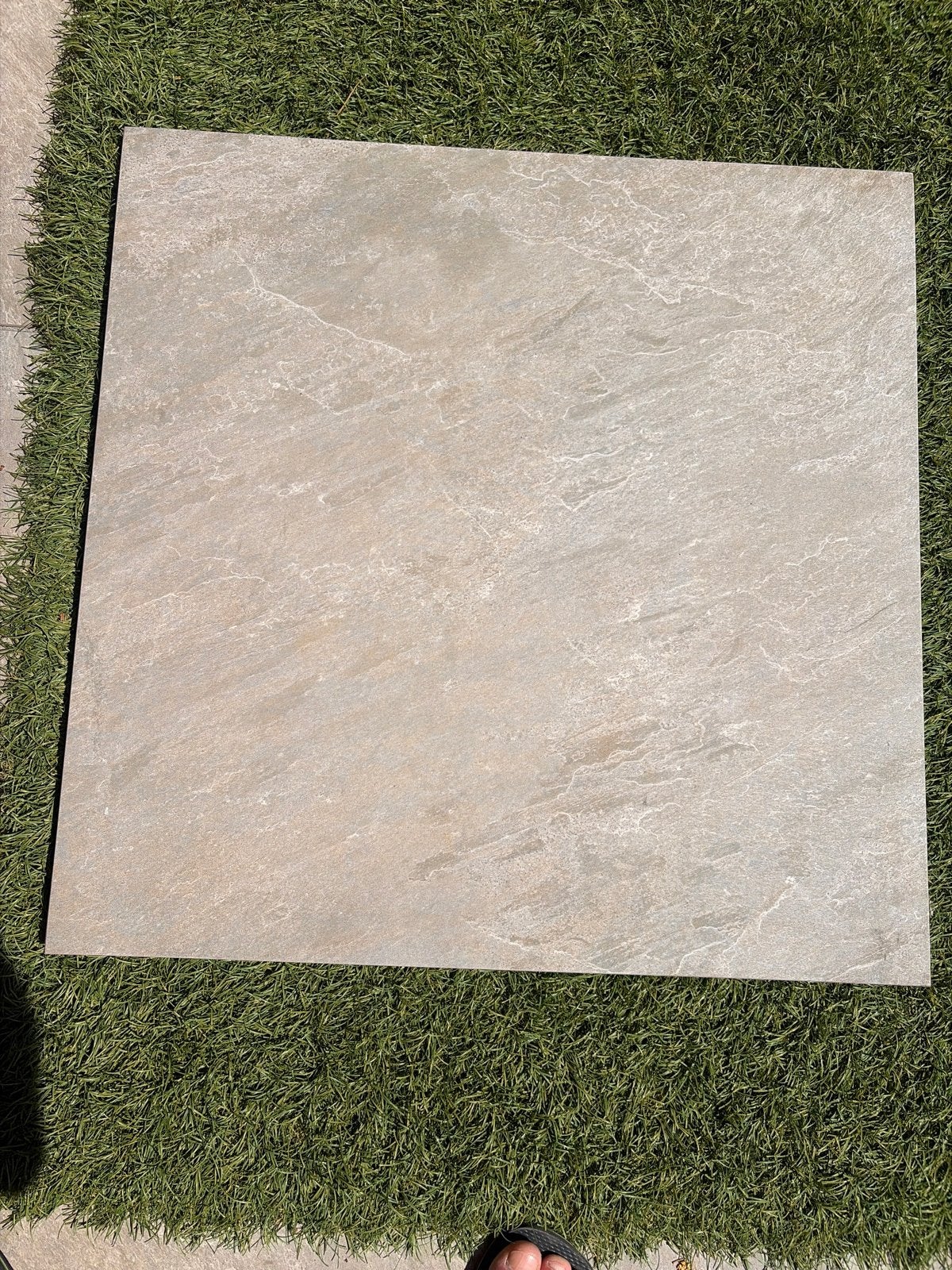 Volledig keramische tegels 60x60x3 - 3,5 m2, Doe-het-zelf en Verbouw, Ophalen, 60 cm of meer, Gebruikt, Keramiek
