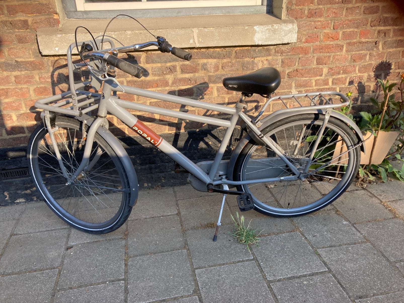 Stevige fiets, kan nog prima een rondje mee., Fietsen en Brommers, Fietsen | Jongens, Versnellingen, Ophalen of Verzenden, Schijfrem