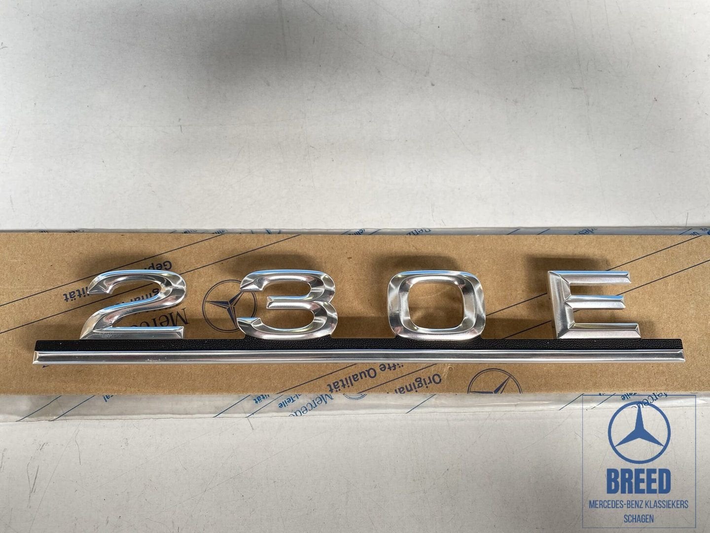 NOS typeplaatje 230E voor Mercedes-Benz W123, -, Nieuw, Ophalen of Verzenden, -