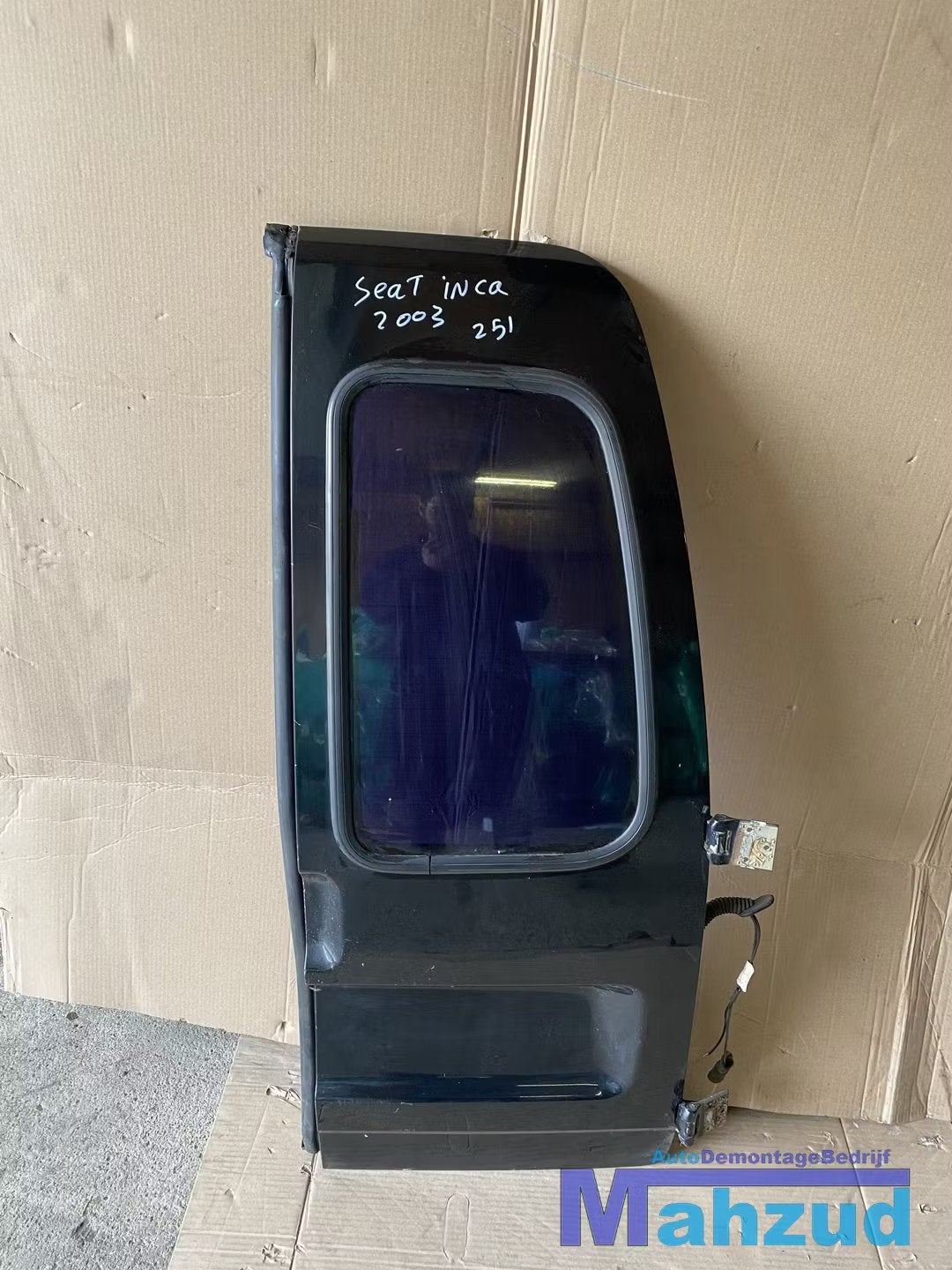 SEAT INCA 6K9 Zwart LO41 rechts rechter achter deur portier, Gebruikt, Deur, Autovia A-2, Km 585 585
08760  Martorell, ES, Achter