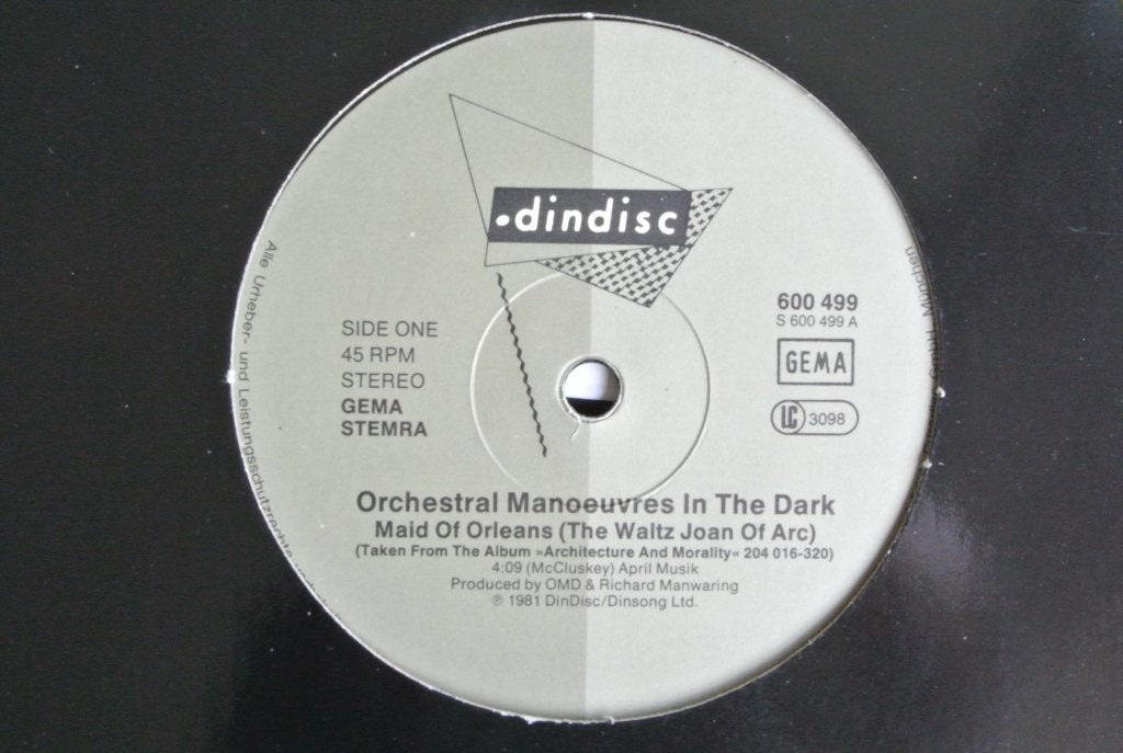 Orchestral Manoeuvres In The Dark – Maid Of Orleans (12”), Cd's en Dvd's, Vinyl Singles, Maxi-single, 1980 - 1989, Ophalen of Verzenden