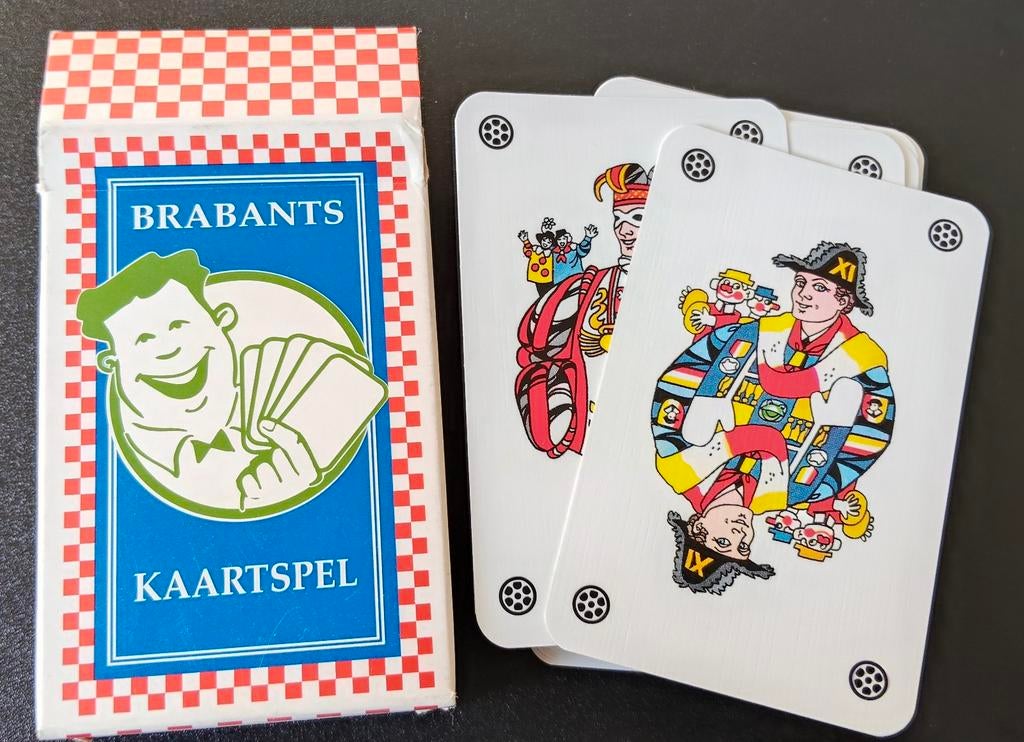 Brabants kaartspel (1992) ontworpen door Han Janssen, Ophalen of Verzenden, Zo goed als nieuw