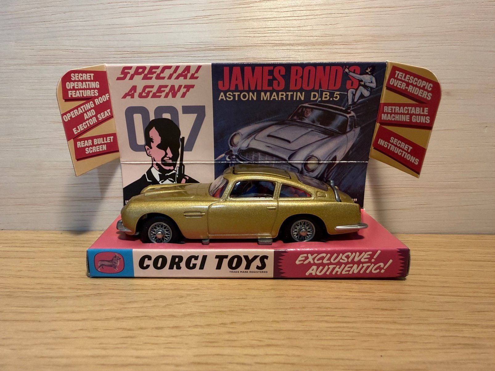 Corgi Toys Model Club 261, Aston Martin DB5, James Bond, Ophalen of Verzenden, Nieuw, Auto, Corgi