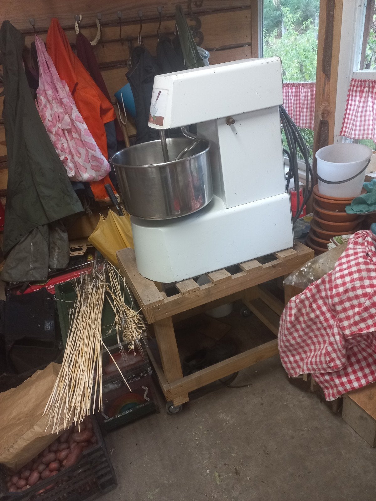 deegmachine, Witgoed en Apparatuur, 4 liter of meer, Ophalen, Gebruikt, 1 snelheid