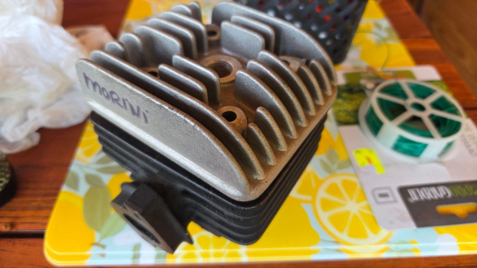 Polini 70cc Cilinderkit sport Morini met hogedruk kop - NOS, Ophalen of Verzenden, Nieuw, Cilinder, Polini
