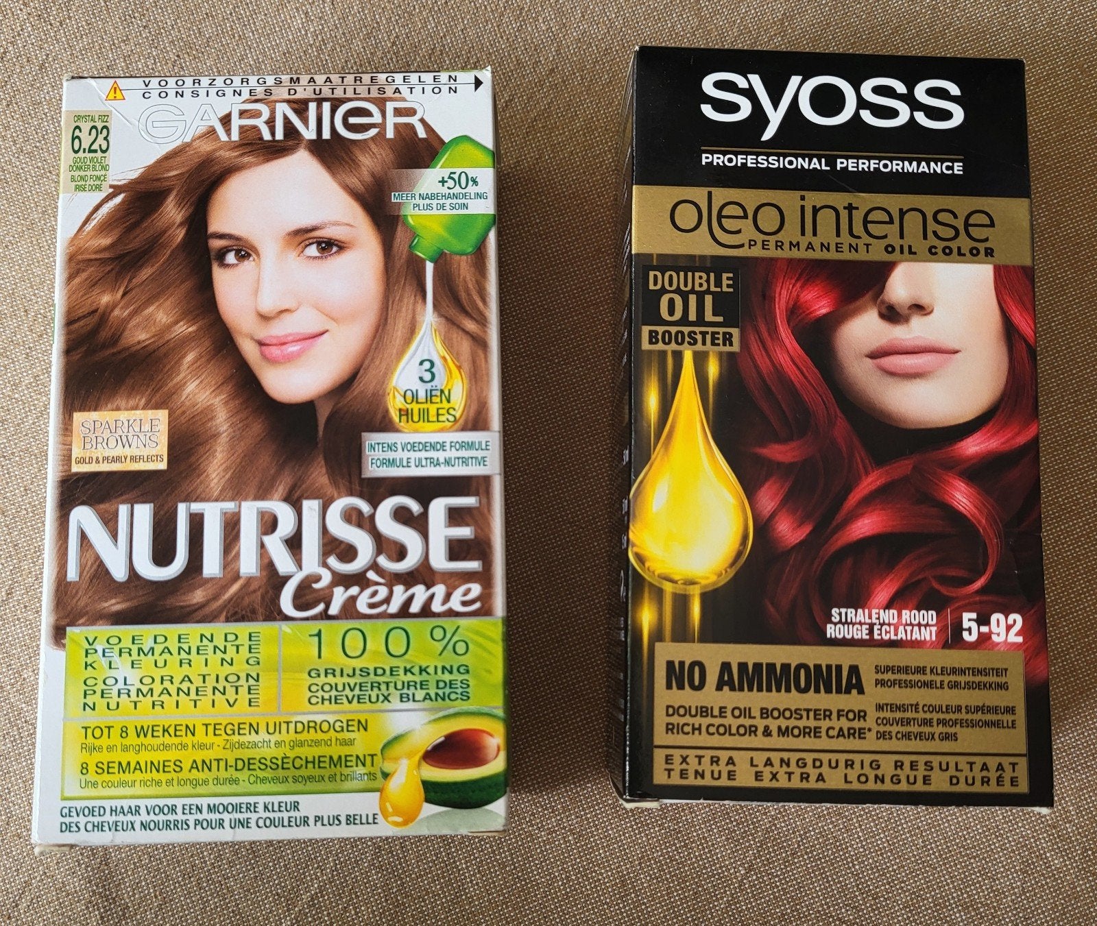 Garnier Nutrisse & Syoss Oleo Intense Haarverf, Ophalen, Nieuw, Overige typen