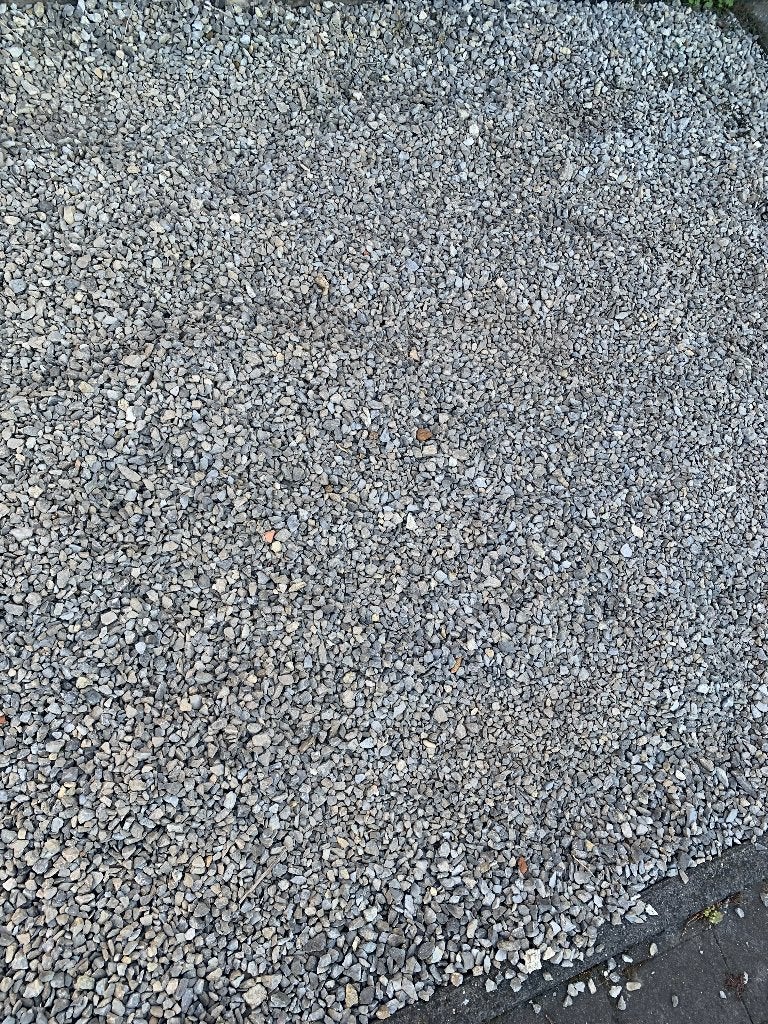 Grijze kiezels/split, Tuin en Terras, Grind, Keien en Split, Ophalen, Gebruikt, Split, Basalt