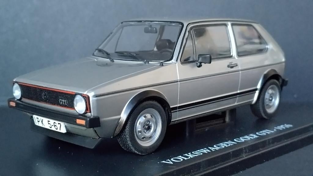 Volkswagen VW Golf GTi Mk1 1:24 Eaglemoss ixo Pol, Overige merken, Ixo, Auto, Verzenden