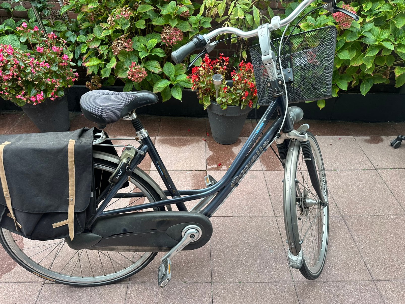Gazelle dames fiets, Ophalen, Gebruikt, Versnellingen, Schijfrem