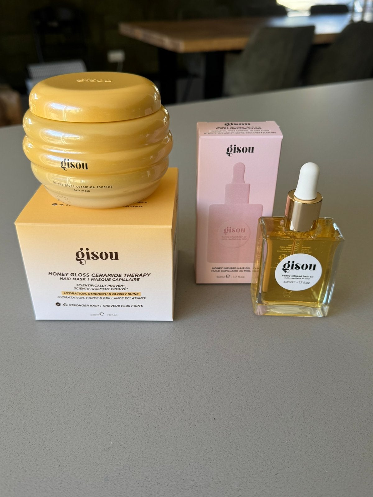 Gisou haarmasker en gisou  olie, Ophalen of Verzenden, Nieuw