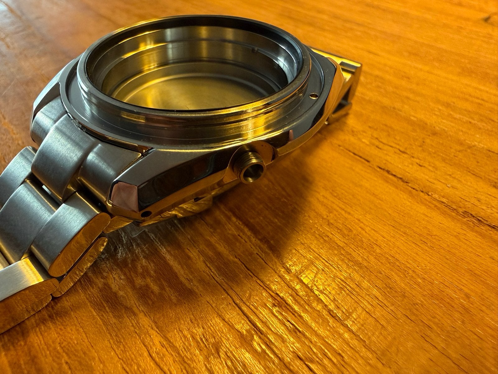 Seiko Mod Horlogekast met Band - mm300, Seiko, Staal, Polshorloge, Nieuw