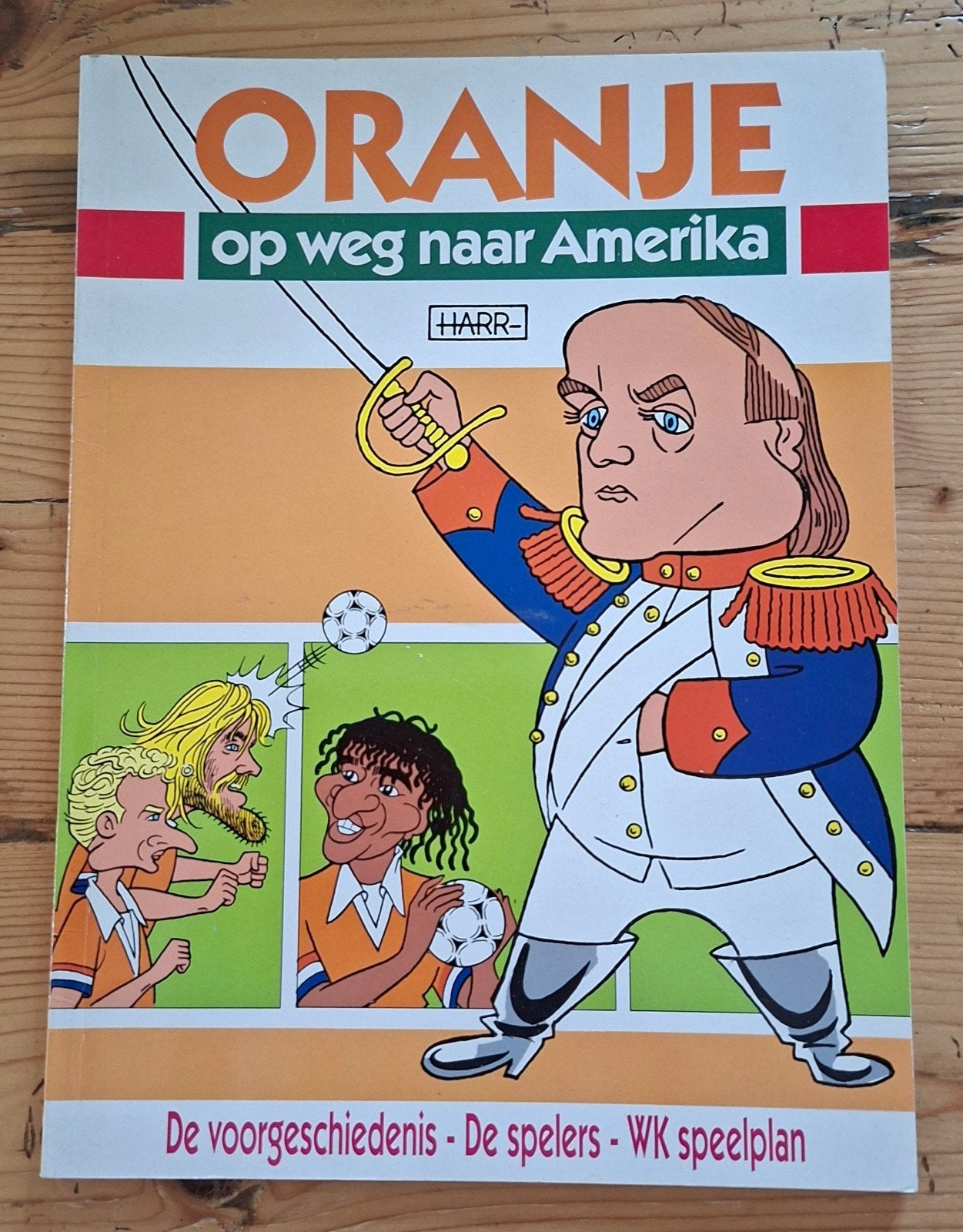 Voetbal strip ELF  oranje op weg naar amerika 1994, Ophalen of Verzenden, Buitenlandse clubs