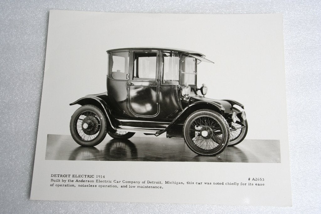 Persfoto Detroit Electric (1914) (1), Ophalen of Verzenden, Nieuw, Overige merken