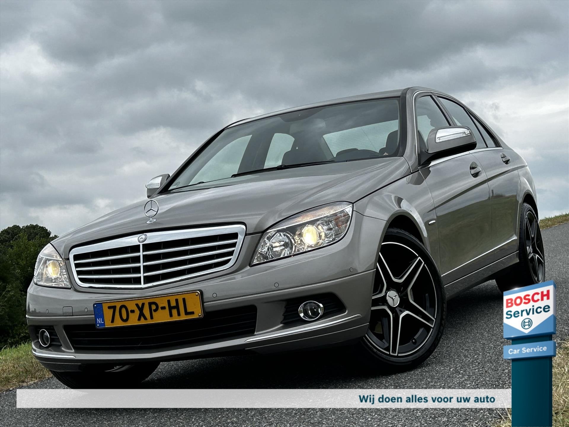 Mercedes C-Klasse 1.8 C200 SEDAN AUT/ AMG VELGEN / NAVI / AI, Auto's, Mercedes-Benz, Automaat, Achterwielaandrijving, 4 cilinders