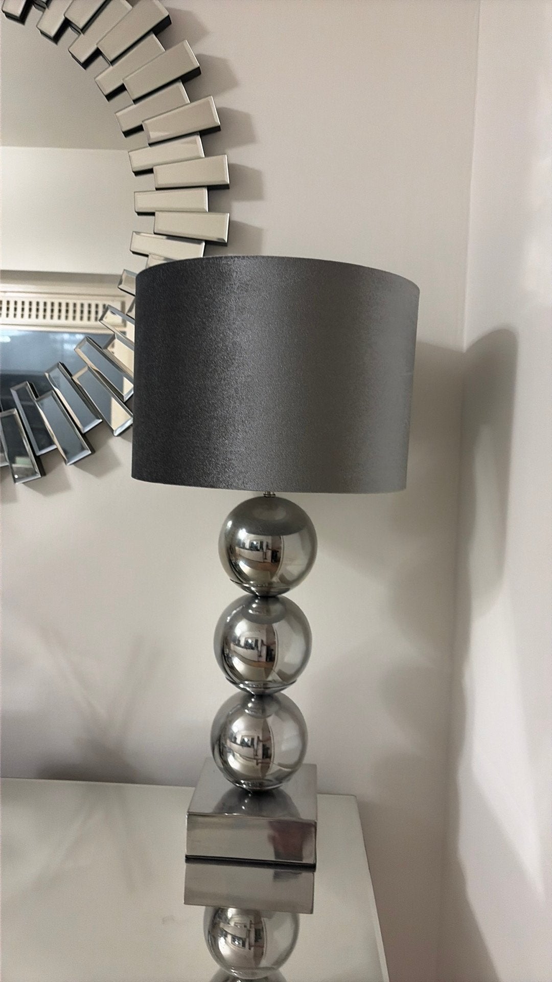 Luxe tafel lamp, Ophalen of Verzenden, Zo goed als nieuw, Minder dan 100 cm
