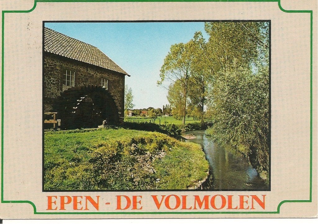 Ansichtkaart Epen - De Volmolen, Gelopen, Ophalen of Verzenden, 1980 tot heden, Gelopen, Limburg