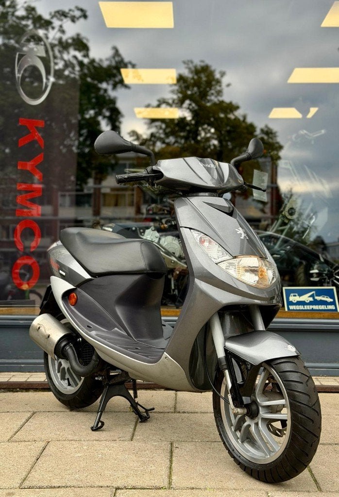 Peugeot Vivacity Basic Antracite Grey - Snorscooter, Motoren, Ophalen, Debuparts Enschede V.O.F., Info@debuparts.nl, Rembrandtlaan 56a 7544 ZL Enschede