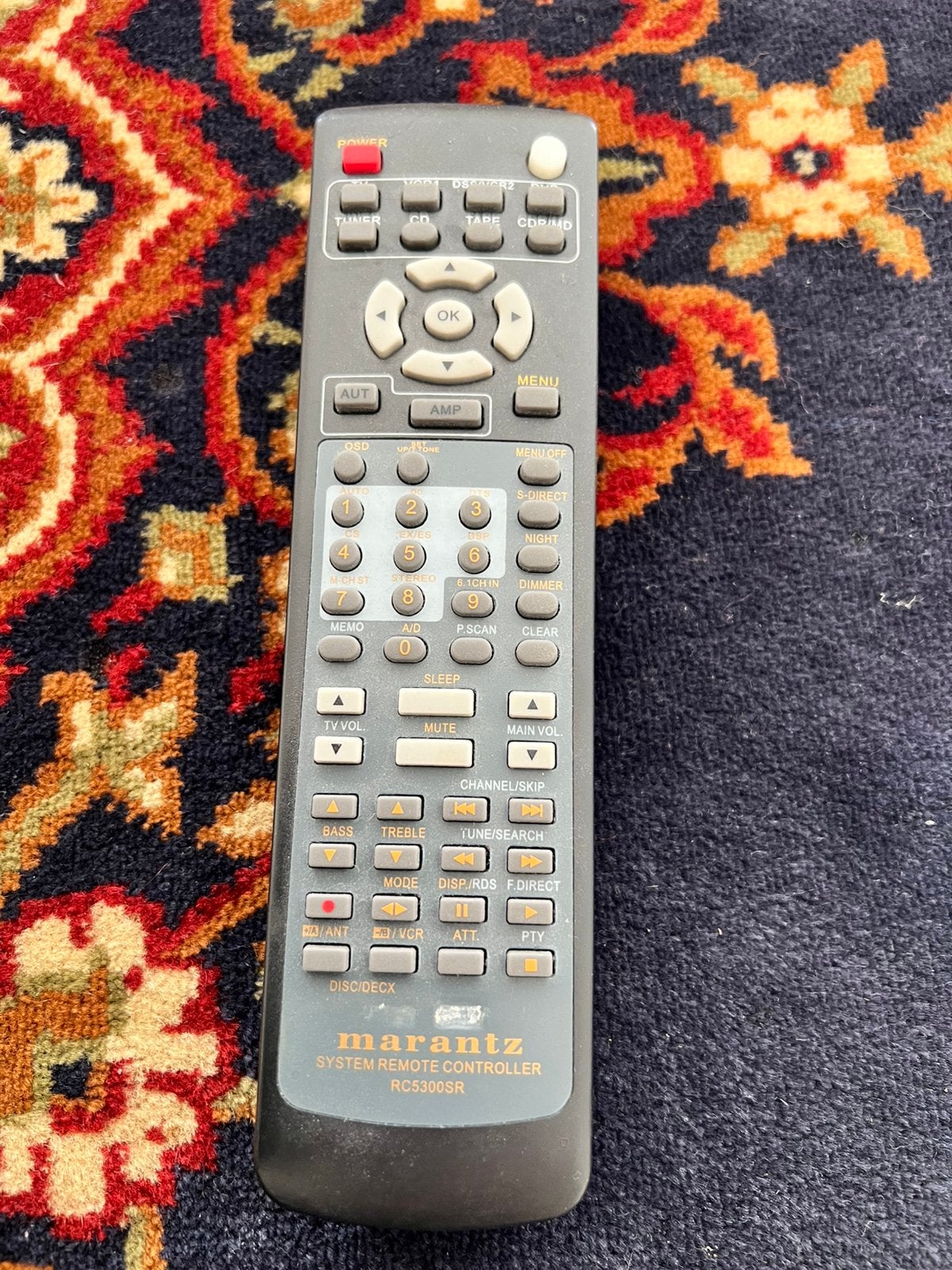 Marantz RC5300 afstandsbediening, Ophalen of Verzenden, Gebruikt, Origineel, Receiver of Versterker