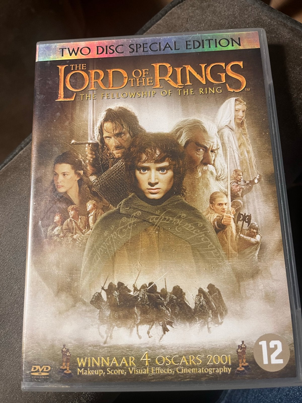 Lord of the Rings: The Fellowship of the Ring (DVD), Nederlands, Ophalen of Verzenden, Vanaf 12 jaar, Gebruikt