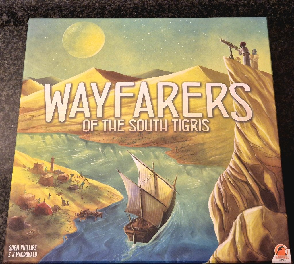 Wayfarers of the South Tigris - English version, Een of twee spelers, Ophalen of Verzenden, Zo goed als nieuw, Garphill Games