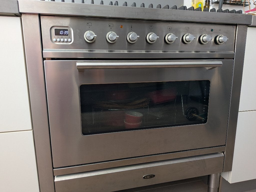 Boretti fornuis, Ophalen, Gebruikt, 60 cm of meer, Gas