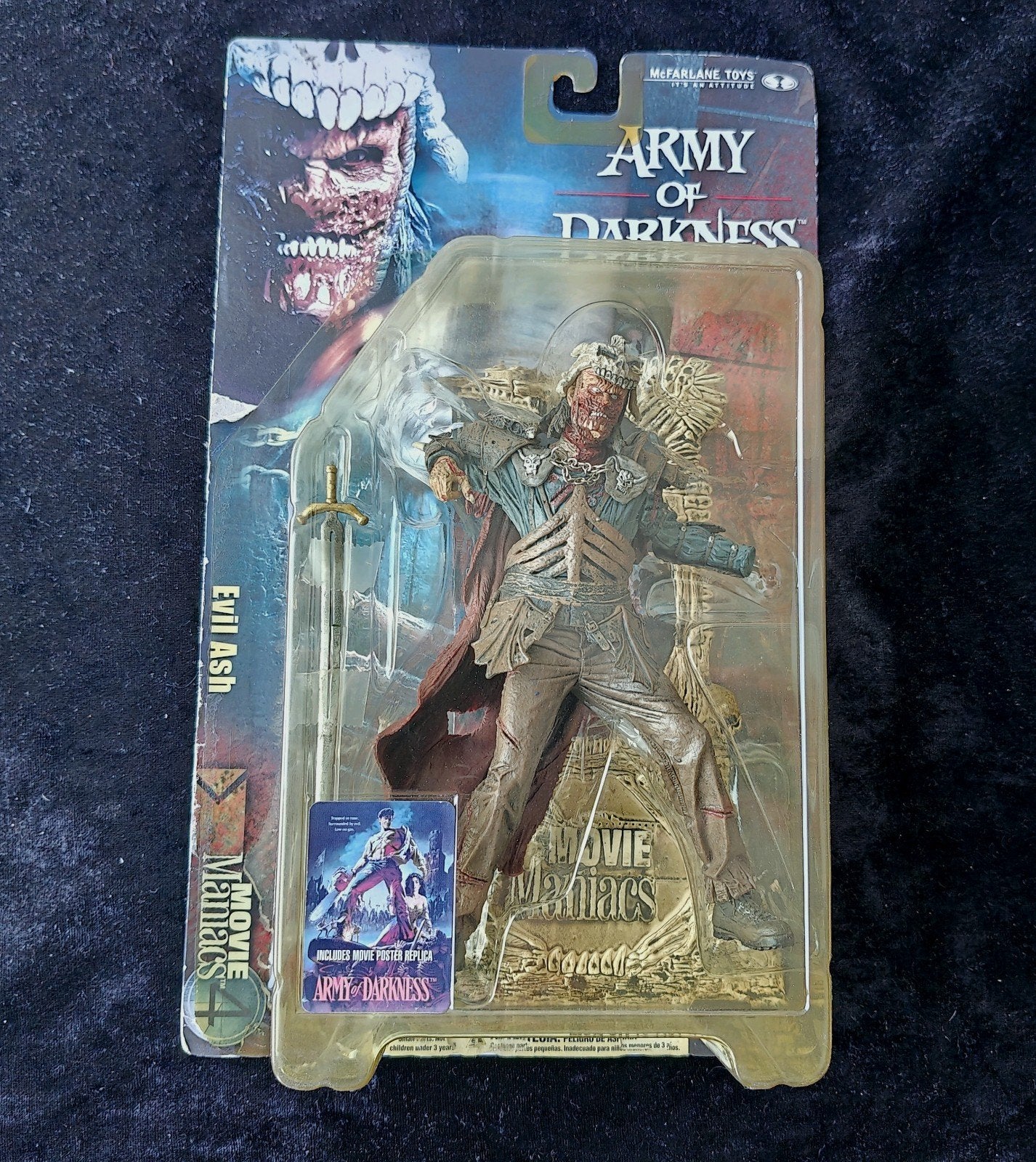Evil Ash  - Army of Darkness Mc Farlane Movie Maniacs, Ophalen of Verzenden, Gebruikt