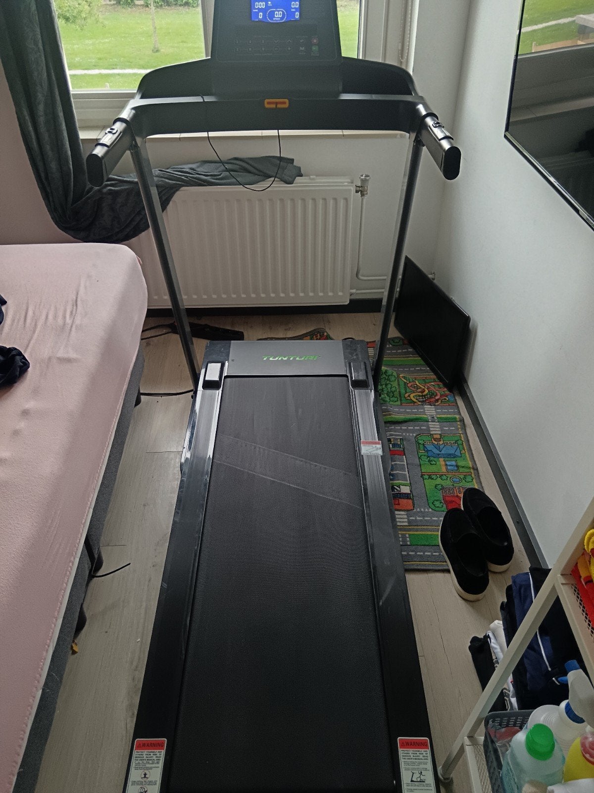 Tunturi T40 Loopband - Zo goed als nieuw, Ophalen, Zo goed als nieuw, Metaal, Loopband