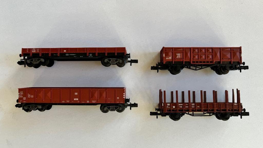 Fleischmann N 6 wagons uit startset, Gebruikt, Gelijkstroom, Verzenden, Fleischmann
