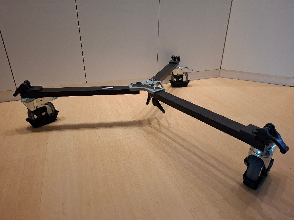 Manfrotto Video Dolly 114MV, Ophalen, Driepoot, Zo goed als nieuw, 175 cm of meer