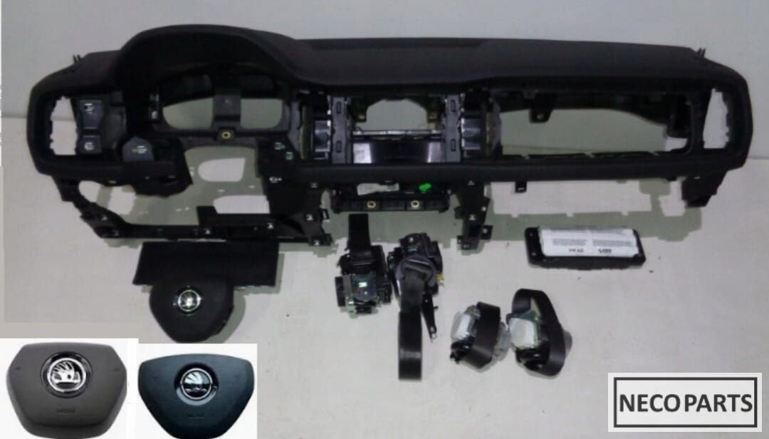 SKODA KODIAQ AIRBAG COMPLEET AIRBAG, Gebruikt, -, -, Ophalen of Verzenden