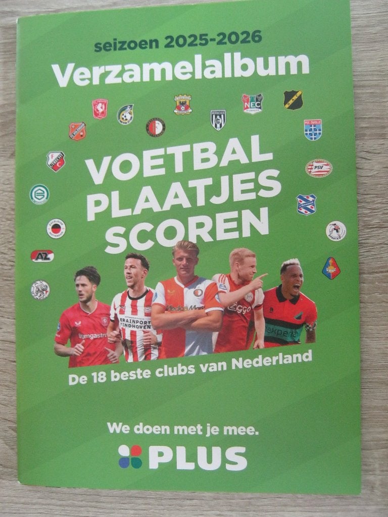 Plus verzamelalbum met 75 mapjes, Verzamelen, Supermarktacties, Plus, Ophalen of Verzenden