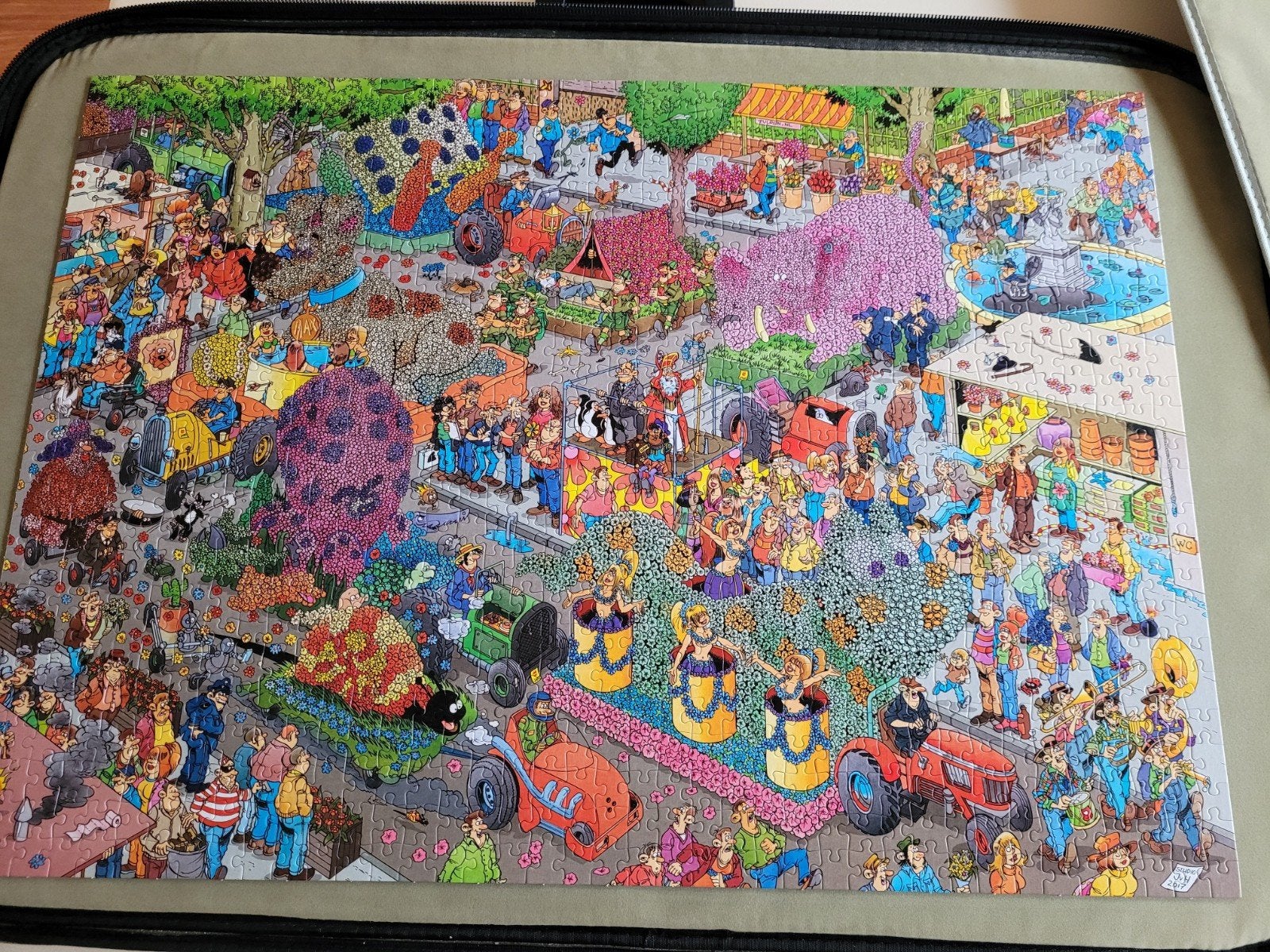 Jan van Haasteren Bloemencorso Legpuzzel 1000 stukjes, Ophalen of Verzenden