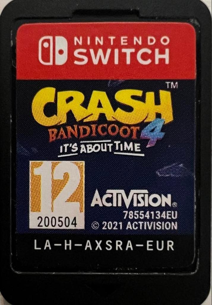 Crash Bandicoot 4: It's About Time - Nintendo Switch, Spelcomputers en Games, Games | Nintendo Switch, 1 speler, Ophalen of Verzenden