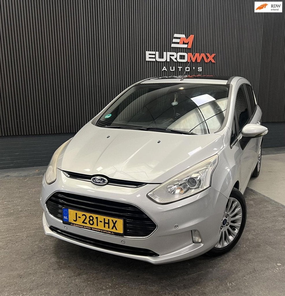 Ford B-Max 1.0 EcoBoost Titanium 2e eig - Distr verv - Airco, Auto's, Voorwielaandrijving, Euro 5, Gebruikt, Bedrijf