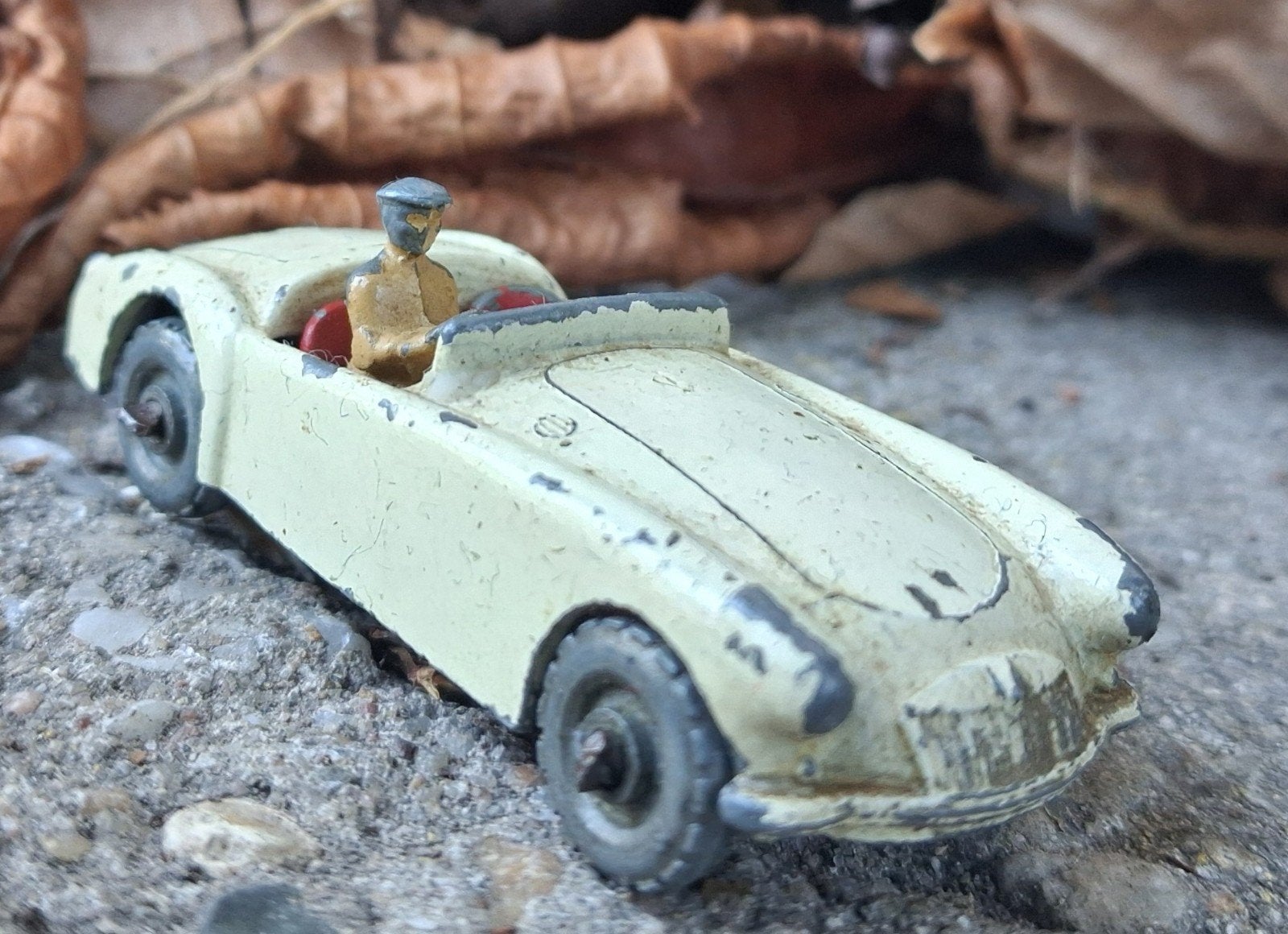 M.G.A. Sports Car No 19. Lesney. Ca '60. *Zie tekst., Ophalen, Gebruikt, Auto