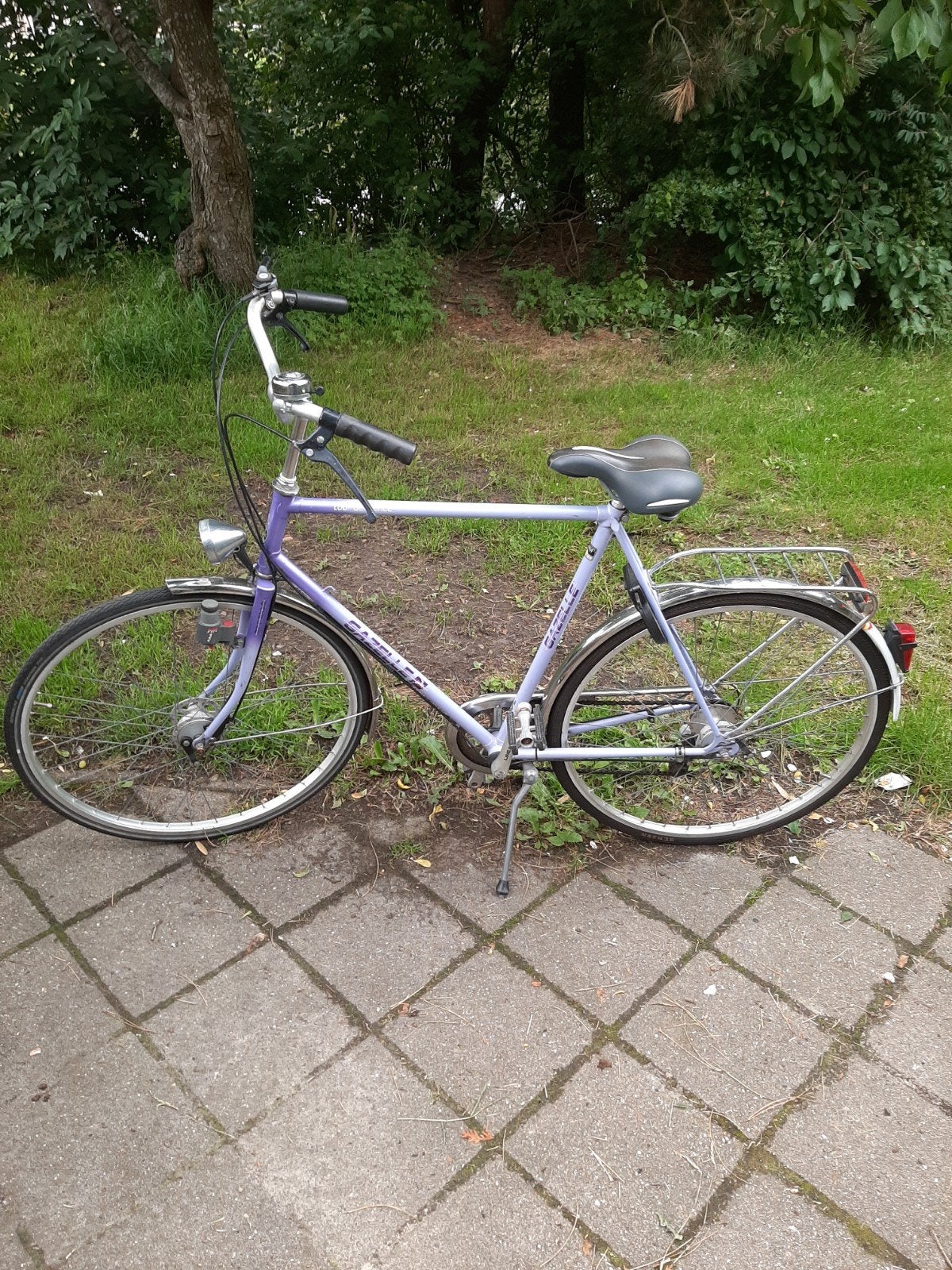 Gazelle Tour de France 28 inch 6 versnellingen, Gebruikt, Velgrem, Versnellingen, Ophalen of Verzenden
