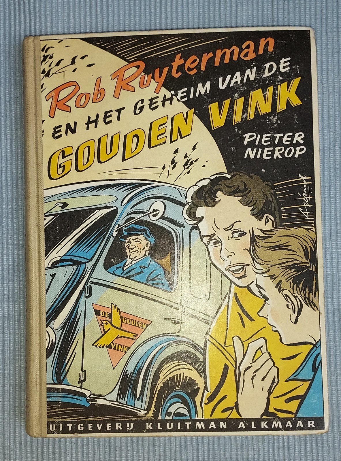 jeugdboek: Rob Ruyterman en het geheim van de gouden vink (1, Boeken, Ophalen of Verzenden, Zo goed als nieuw