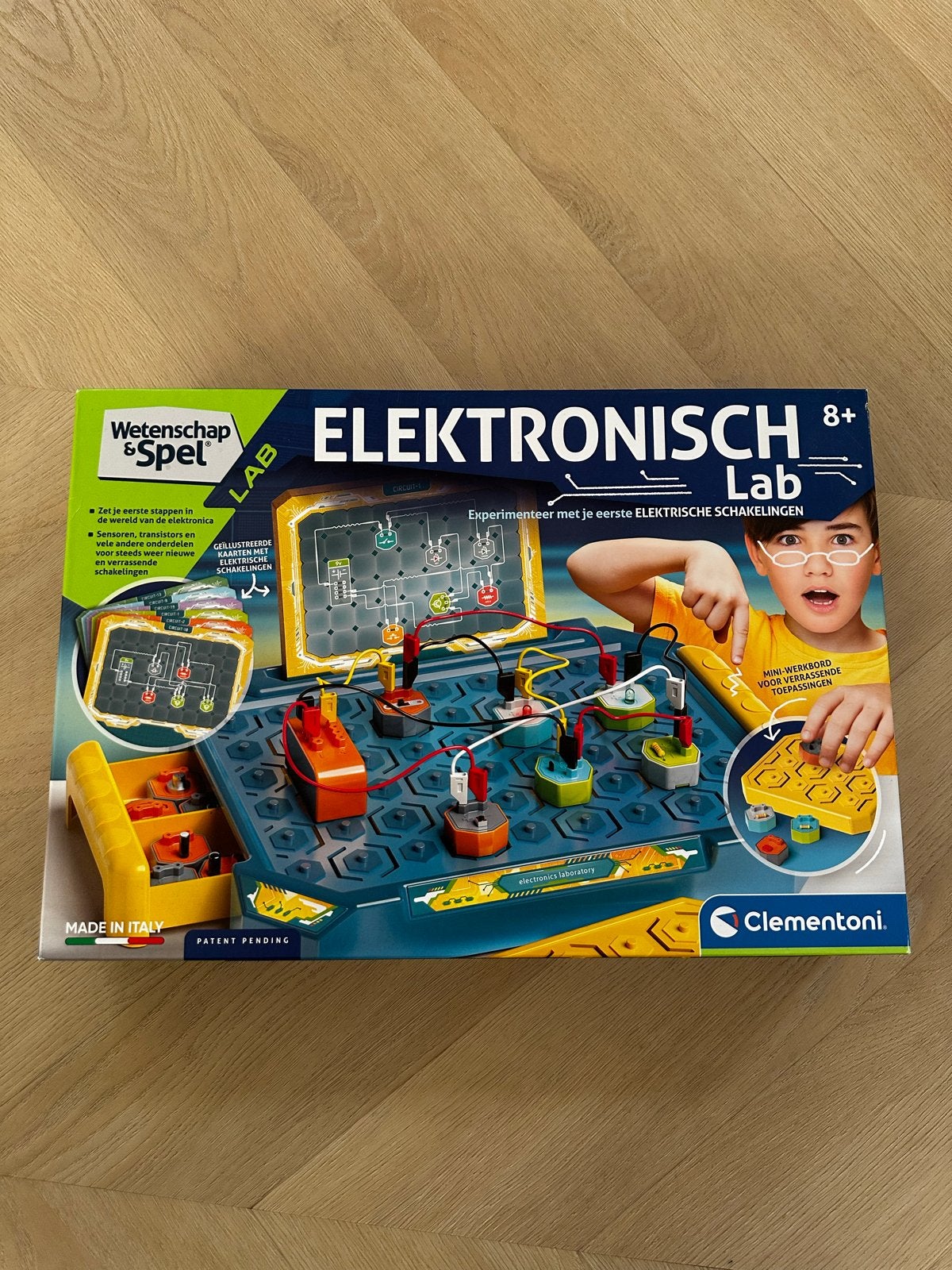 Clementoni Wetenschap & Spel Elektronisch Lab. ZGAN, Ophalen, Zo goed als nieuw, Elektronica