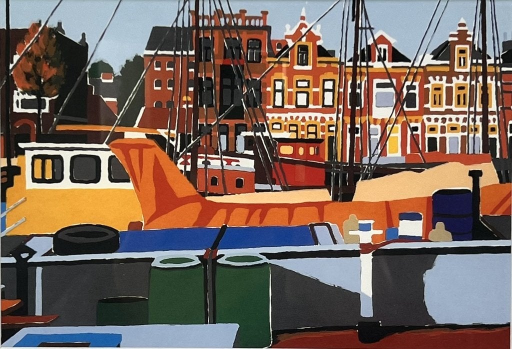 1248. Kunstprent Anke Slooff, ca. 2000, Antiek en Kunst, Ophalen