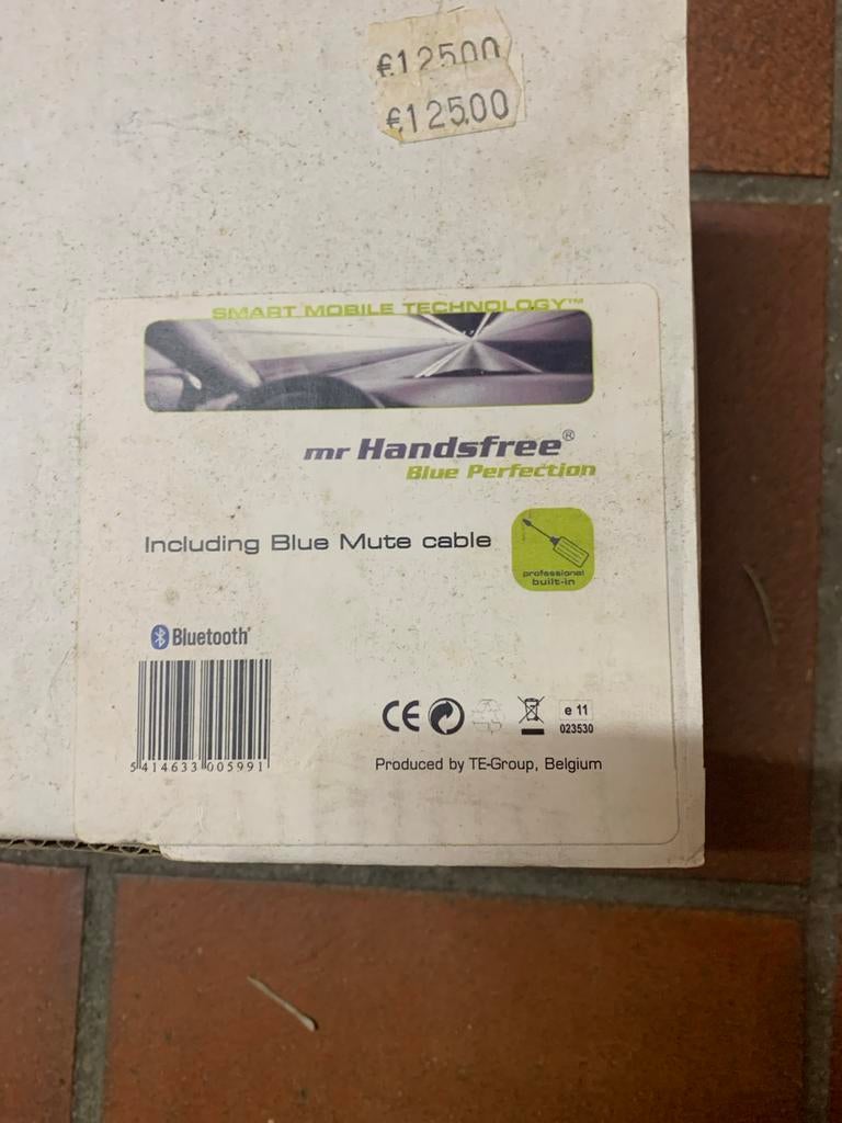 Mr Handsfree Bluetooth Carkit - Blue Perfection, Ophalen of Verzenden, Nieuw