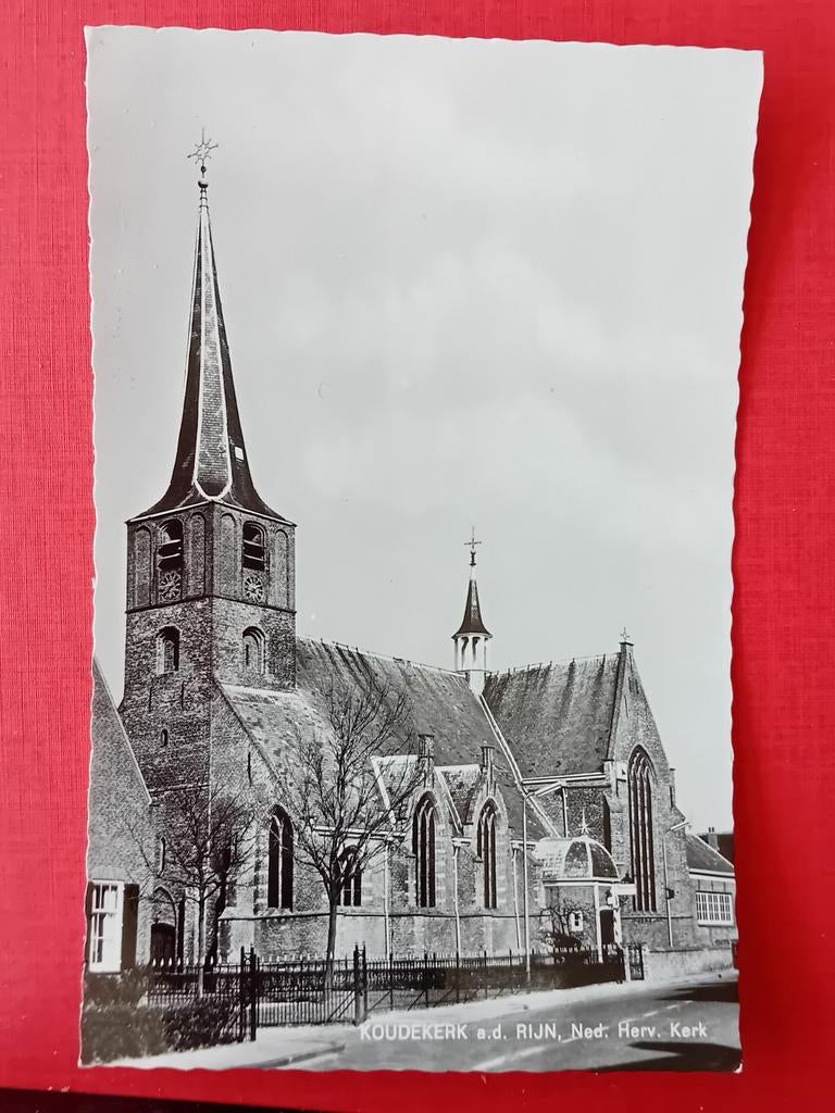 Ansichtkaart Koudekerk a.d. Rijn, Verzamelen, Ophalen of Verzenden