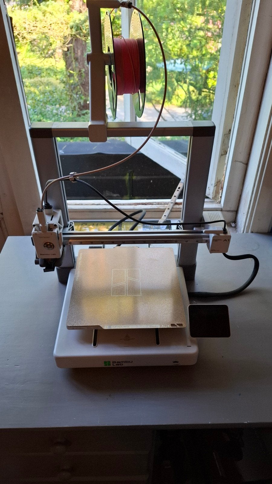 Bambu Lab A1 3D-printer - Werkt perfect, factuur okt 2025, Bambu Lab, Ophalen of Verzenden, Zo goed als nieuw, Filament