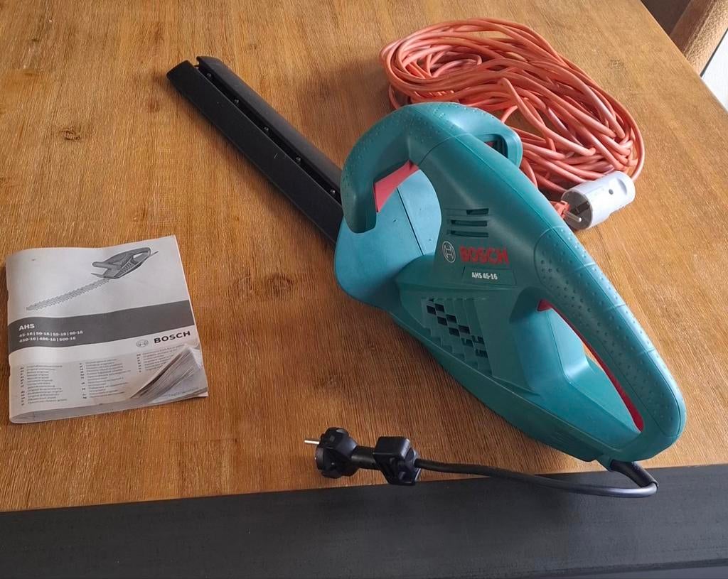 Bosch elektrische heggenschaar AHS 45-16, Ophalen, Gebruikt, Elektrisch, Bosch